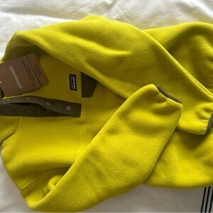 Patagonia Bright Yellow Fleece Pullover